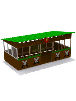 Теневой навес 20.4 м2...