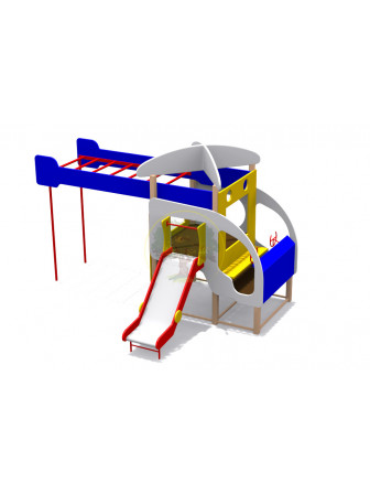 Горка-беседка "Вертолет"